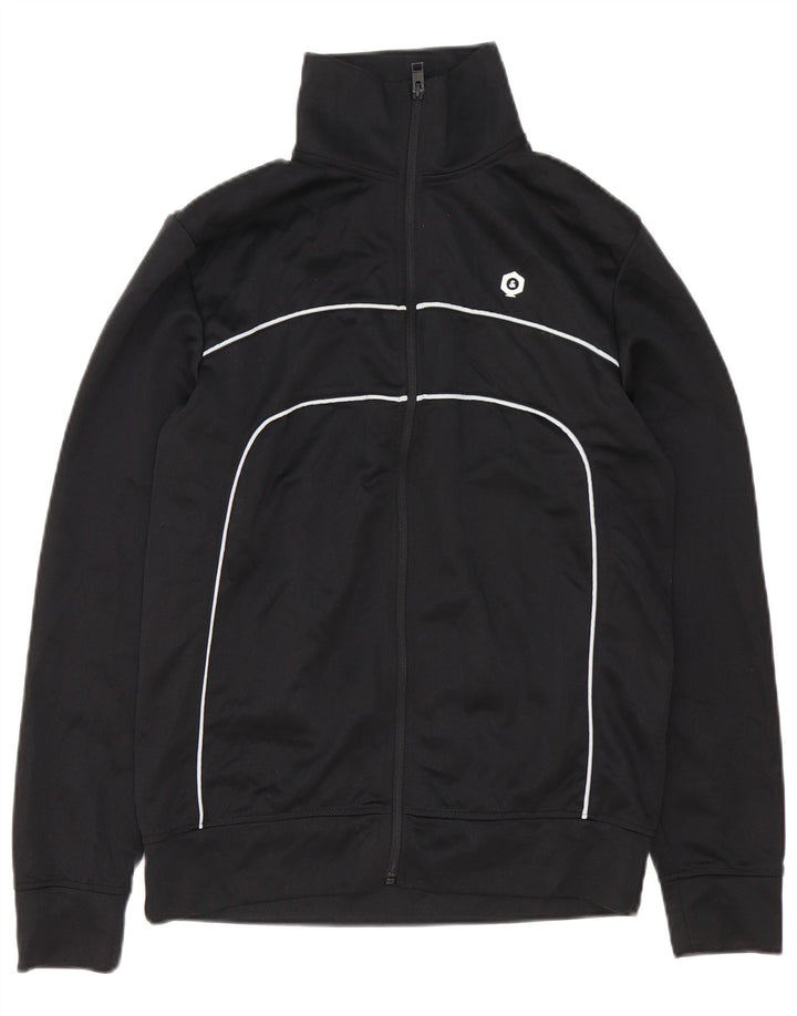 Jachetă de trening Jack & Jones pentru bărbați, poliester mediu negru