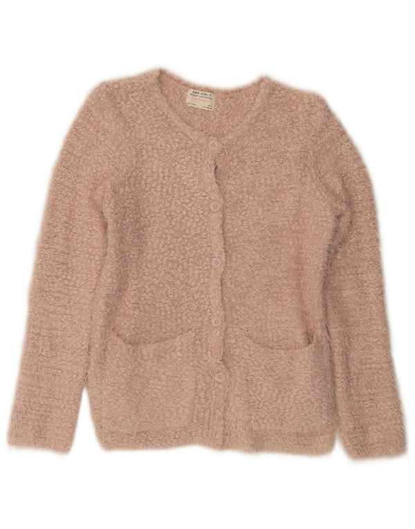 Pulover Cardigan Fete ZARA 13-14 Ani Roz Poliester