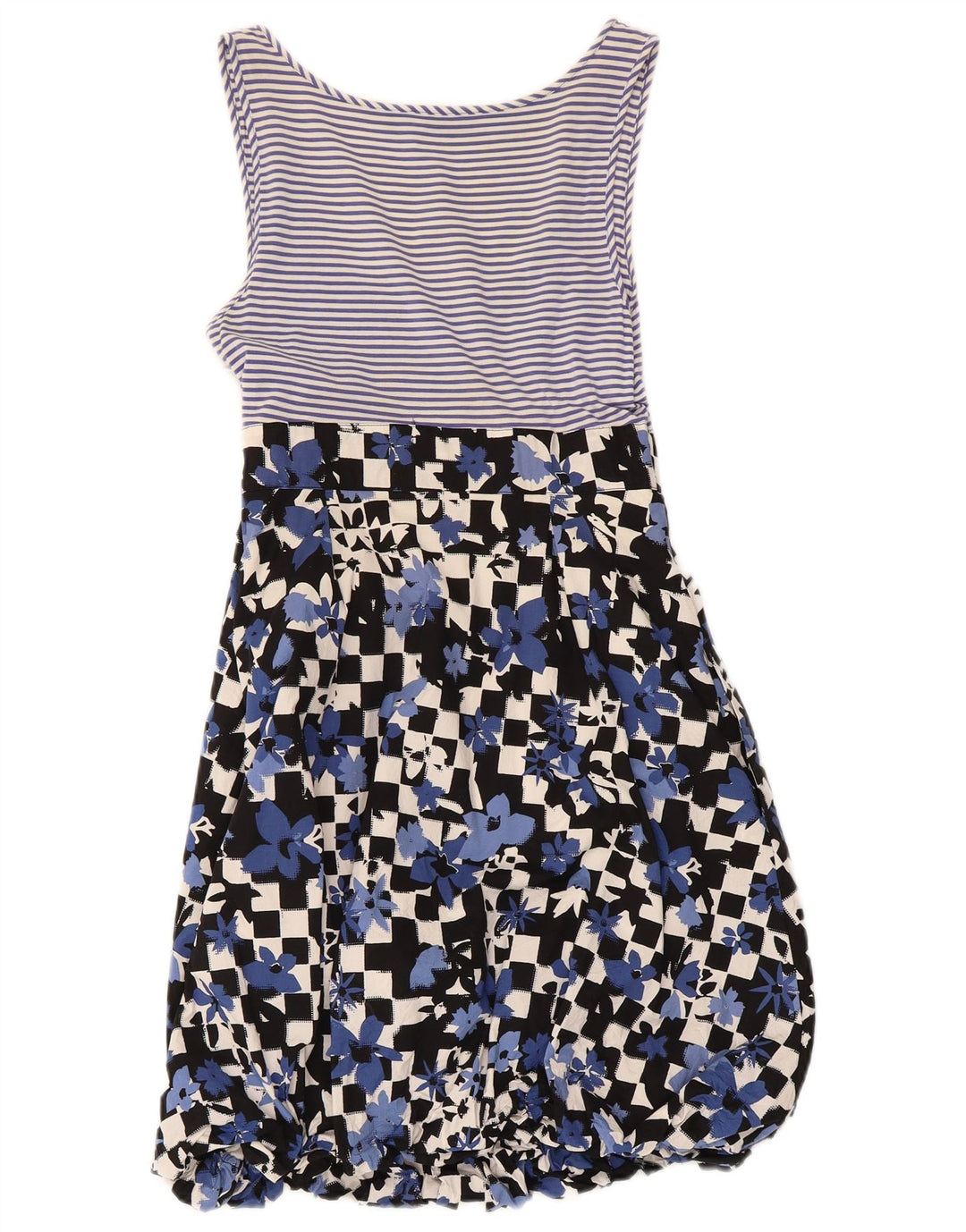 Rochie de soare pentru femei Moschino UK 8 Small Blue Floral