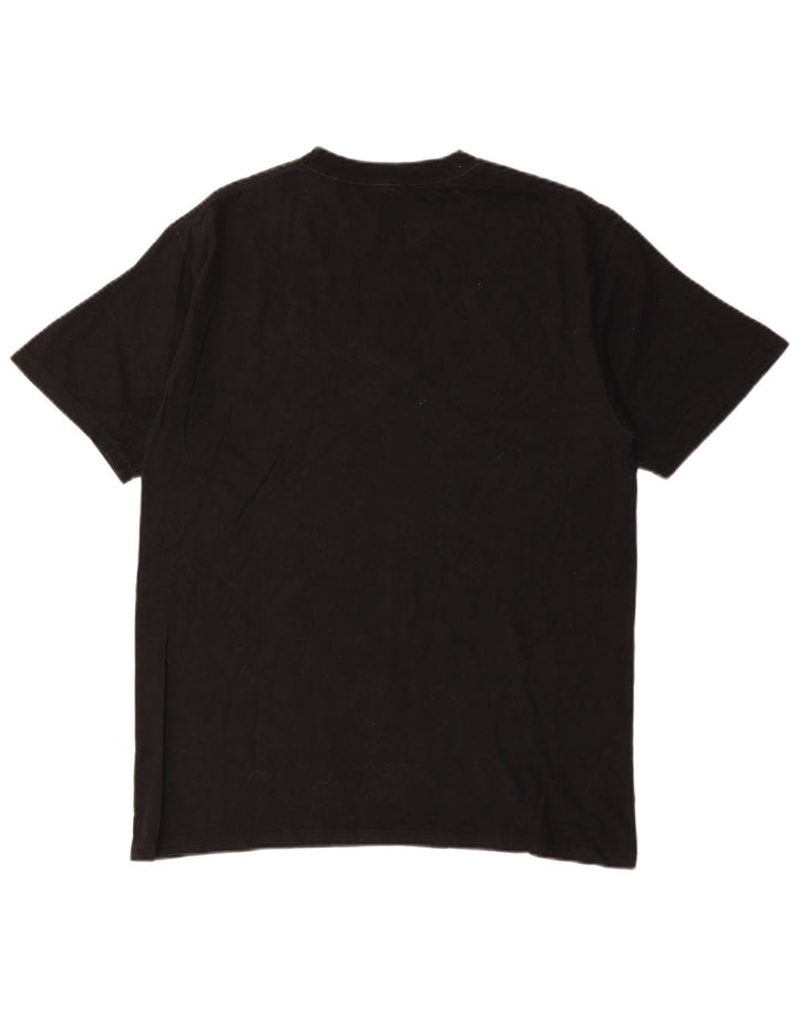 Tricou Bărbați Champion Top Medium Negru Bumbac