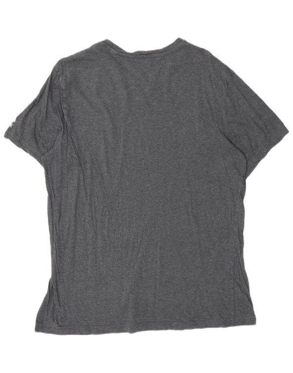 Tricou grafic pentru bărbați Reebok Top Large Gri