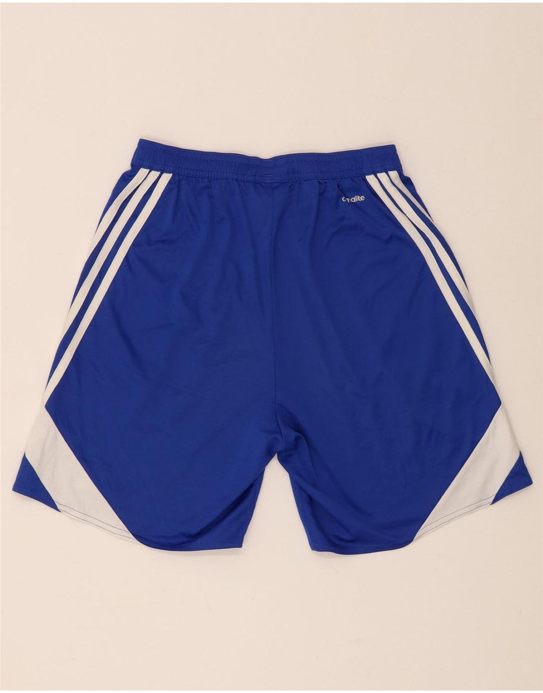Pantaloni scurți sport Climalite Adidas pentru bărbați, albastru, poliester color bloc