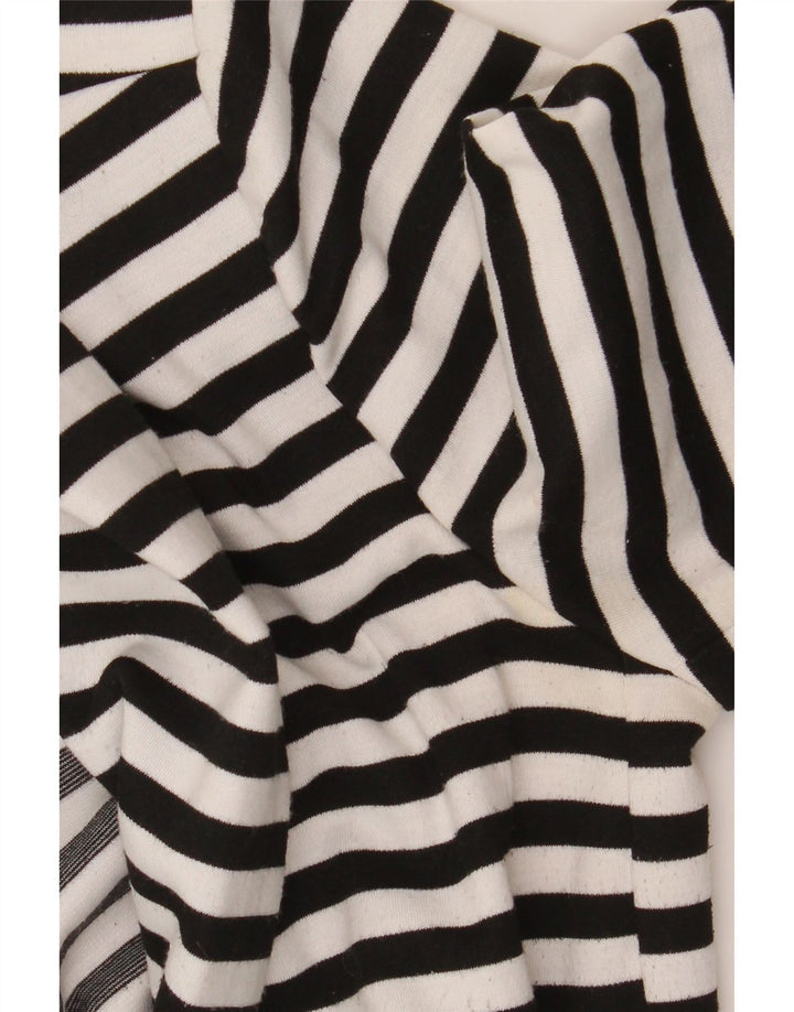 Top cardigan Marks & Spencer pentru femei UK 8 Poliester cu dungi negre mici