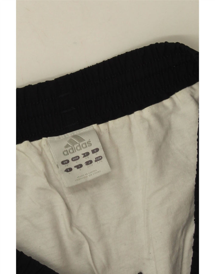 Pantaloni scurți sport pentru bărbați Adidas, poliester mediu negru