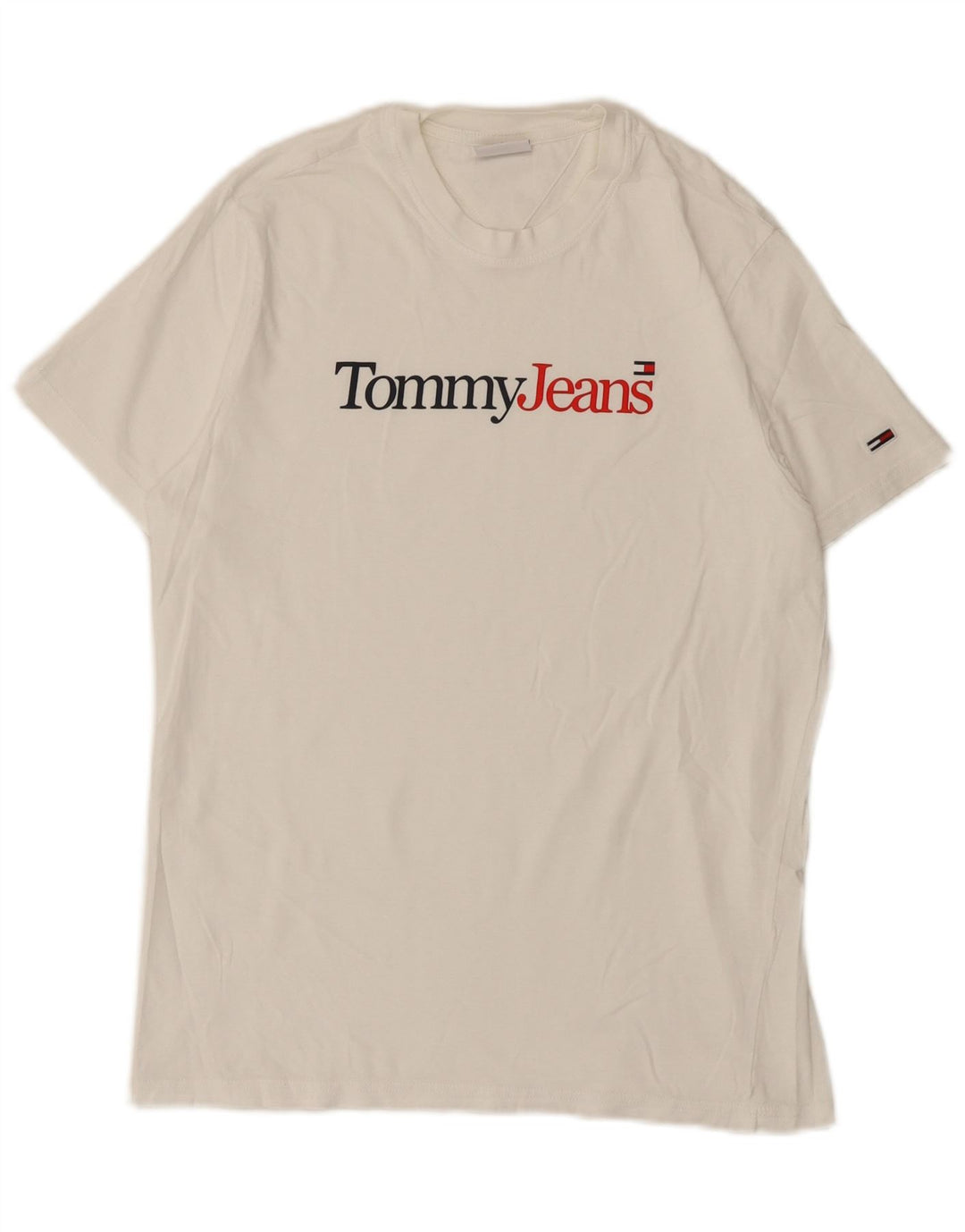 Tricou grafic Tommy Hilfiger pentru bărbați Top mic alb