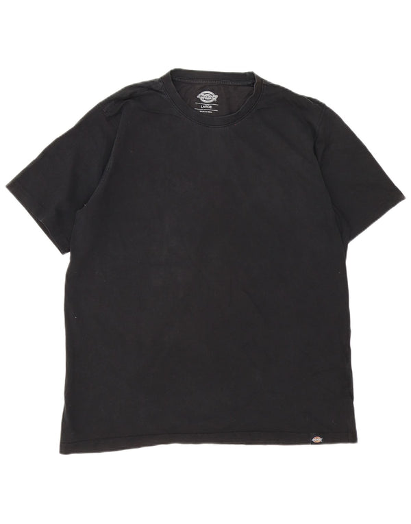 Tricou pentru bărbați Dickies Top mare din bumbac negru
