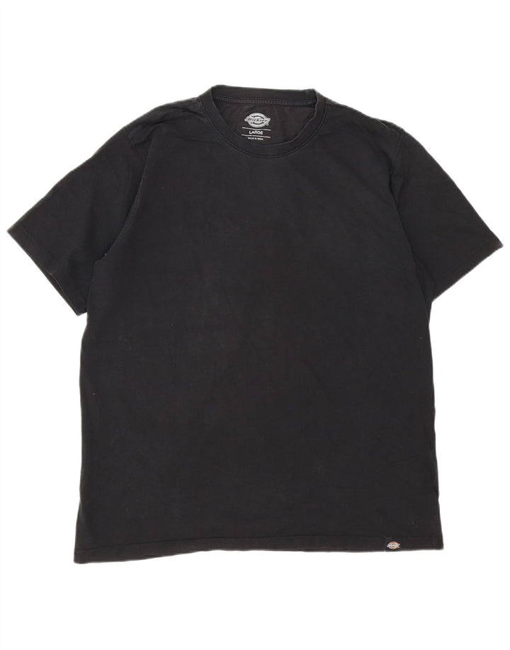 Tricou pentru bărbați Dickies Top mare din bumbac negru