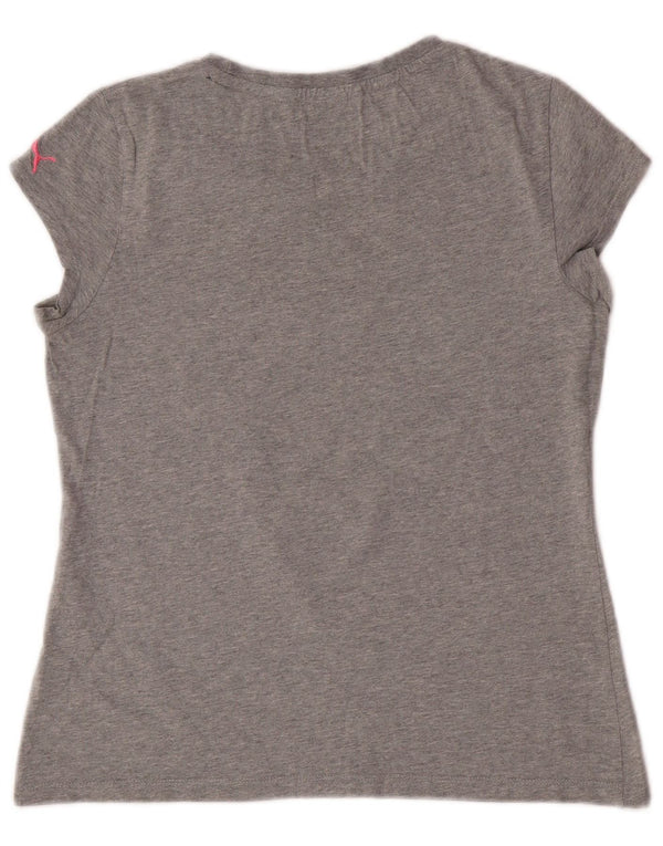 Tricou grafic Puma pentru femei Top UK 14 Medium Gri