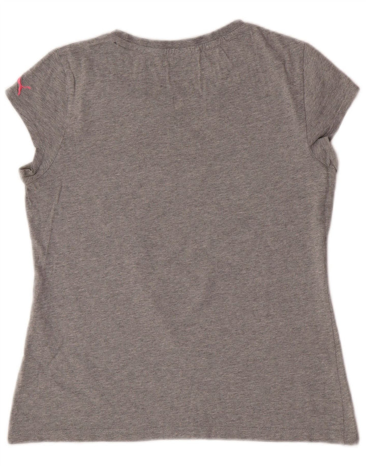 Tricou grafic Puma pentru femei Top UK 14 Medium Gri