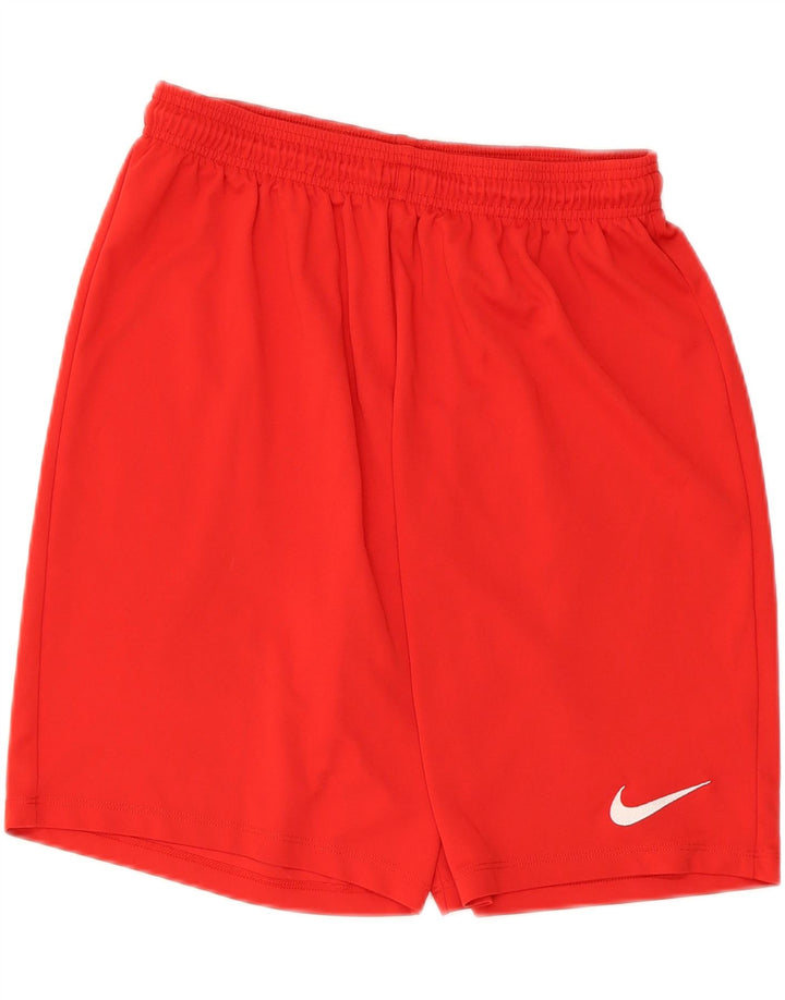 Pantaloni scurți sport Nike Dri Fit pentru bărbați XL poliester roșu