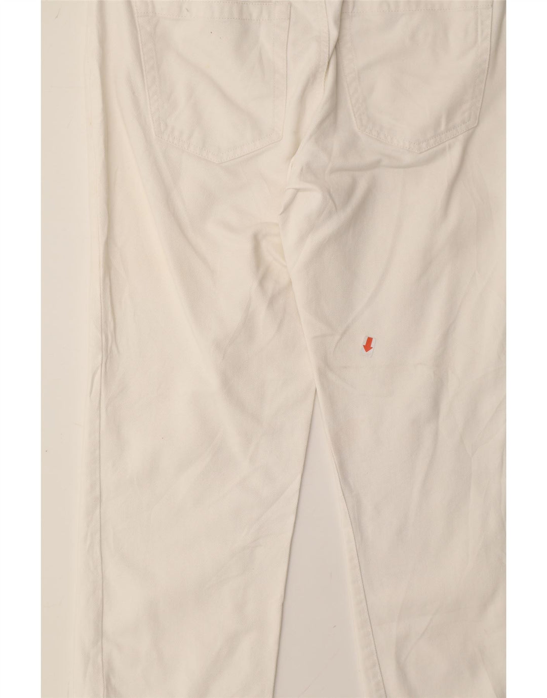 TOMMY HILFIGER Womens Hipster Cropped Jeans US 6 Medium W30 L24 White Vintage Tommy Hilfiger and Second-Hand Tommy Hilfiger from Messina Hembry 