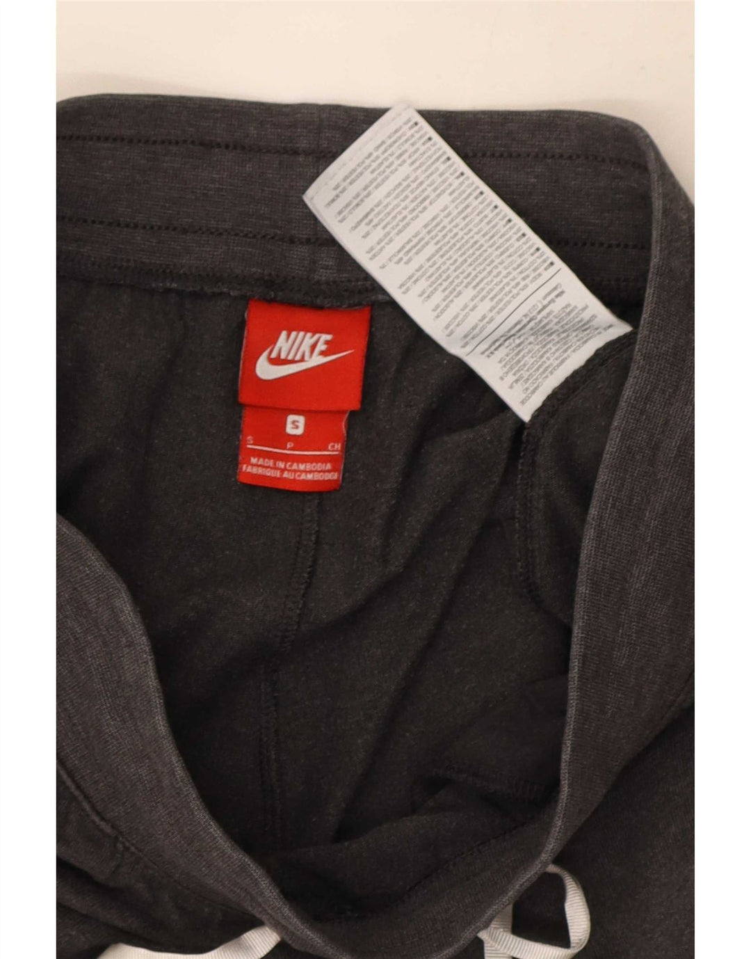 Pantaloni scurti sport Nike pentru femei UK 10 Small Gri Poliester
