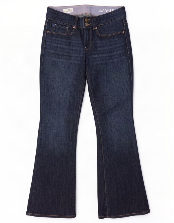 Blugi Gap pentru femei Bootcut US 2 XS W26 L29 Bumbac bleumarin