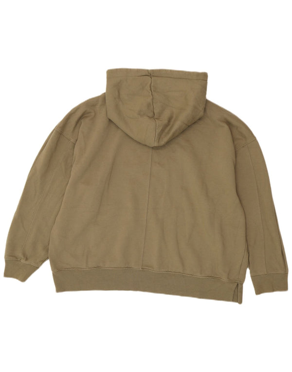Pulover supradimensionat pentru femei Topshop UK 12/14 Poliester kaki mediu
