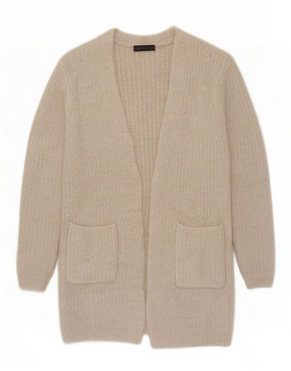 Pulover cardigan deschis pentru femei Marks & Spencer UK 10 Mic Bej