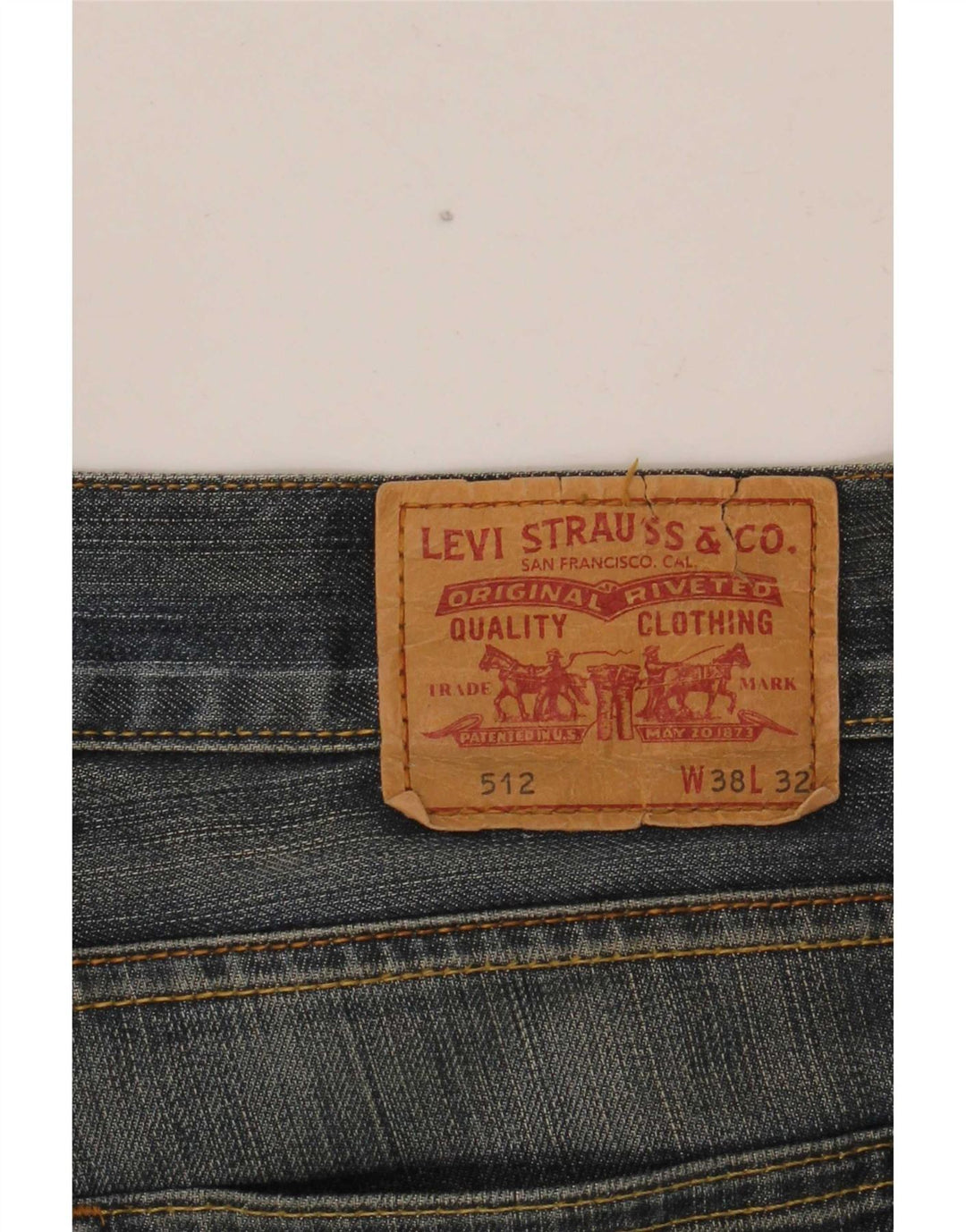 Blugi Levi's 512 Bootcut W38 L32 Albastru