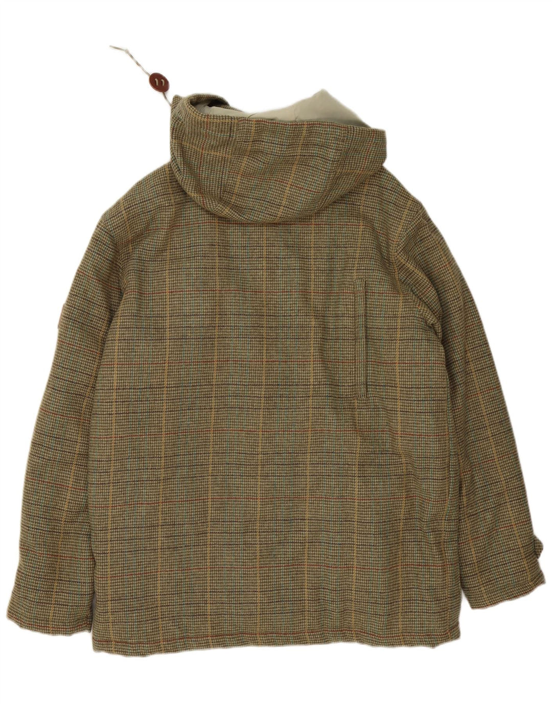 Jachetă căptușită cu glugă pentru bărbați Penfield UK 38 Medium Khaki Houndstooth