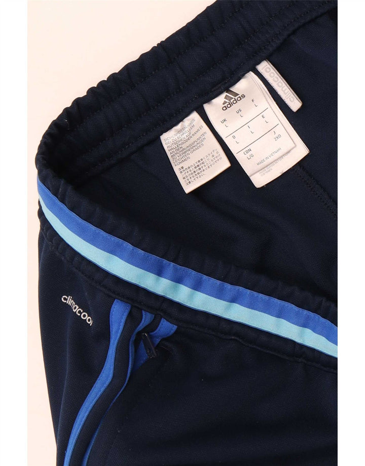 Pantaloni de trening Adidas Climacool pentru bărbați, mari, albastru, poliester