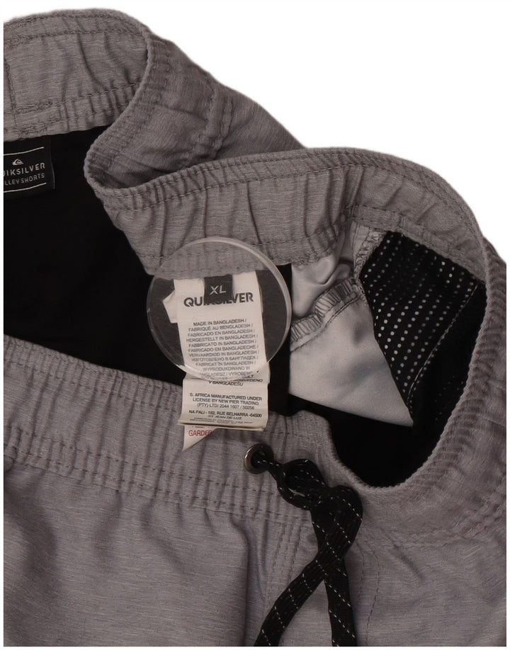 Pantaloni scurți de înot Quiksilver pentru bărbați XL poliester gri