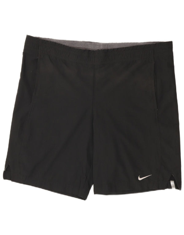 Pantaloni scurți sport Nike pentru bărbați 2XL, poliester negru