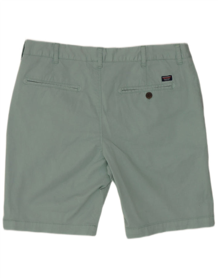 Pantaloni scurți chino pentru bărbați SUPERDRY W36, mare, albastru, bumbac
