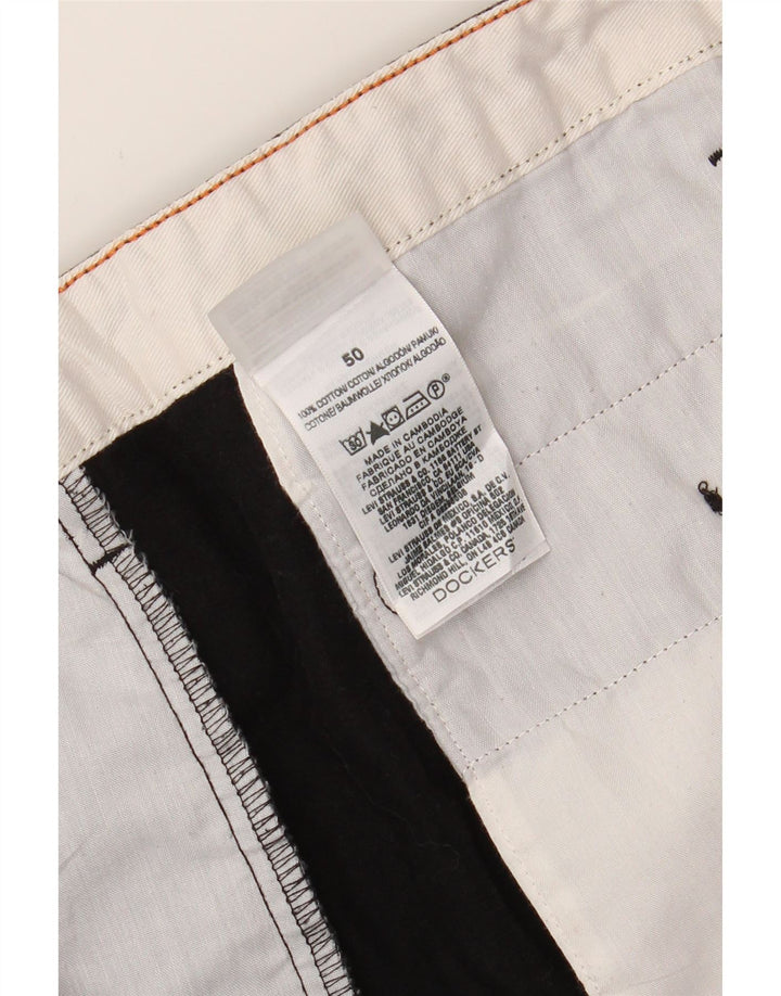 DOCKERS Mens Chino Shorts W50 4XL Black Cotton Vintage Dockers and Second-Hand Dockers from Messina Hembry 
