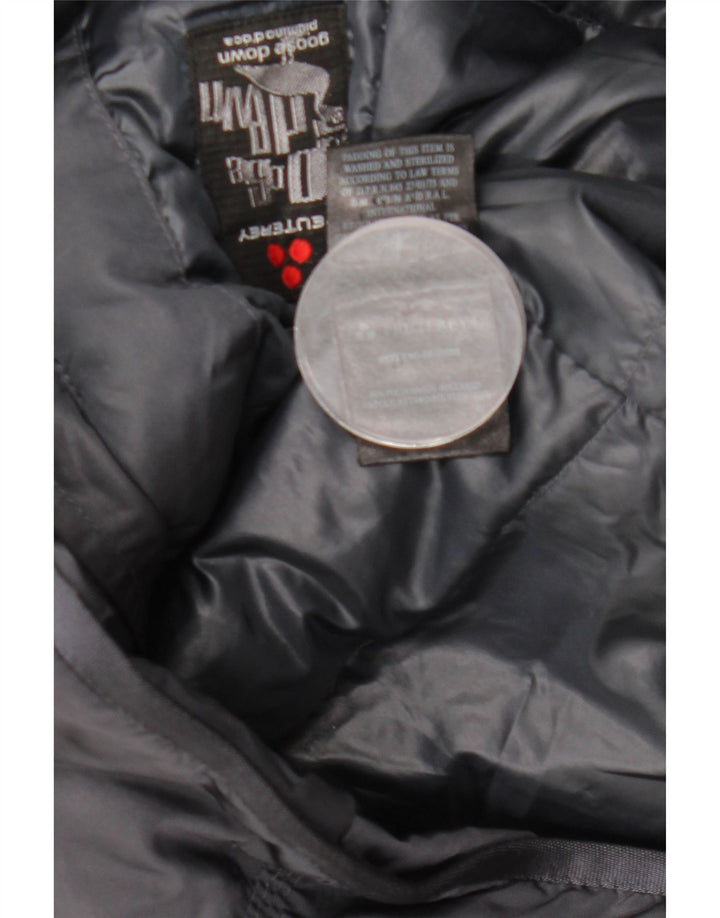 PEUTEREY Palton căptușit cu glugă pentru femei IT 40 Poliamidă bleumarin mic