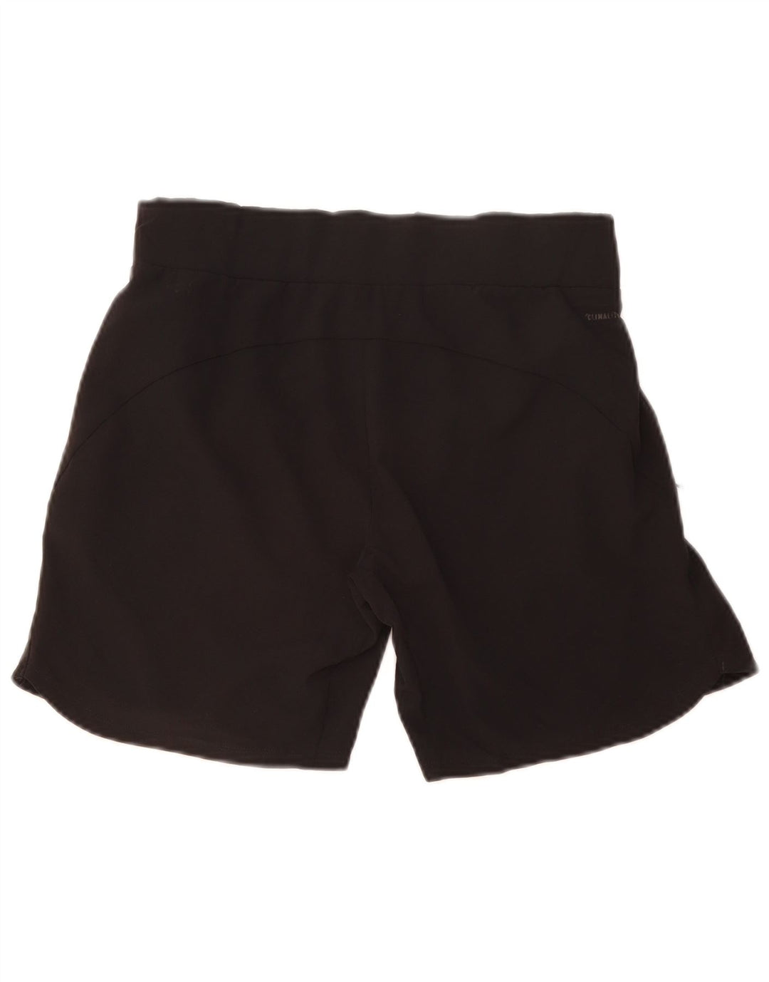 Pantaloni scurți sport Climalite Adidas pentru femei UK 10 Poliester negru mic