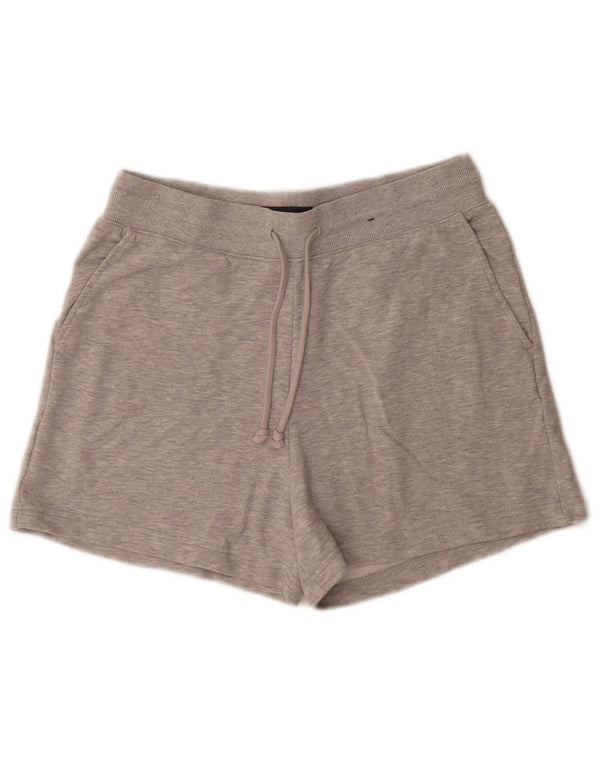 Pantaloni scurți sport Marks & Spencer pentru femei UK 14, mari, gri bumbac cu pete