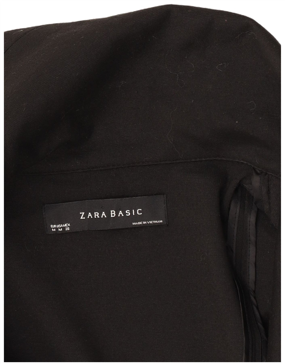 Jachetă pentru femei Zara cu 1 nasture, UK 12 Medium Negru