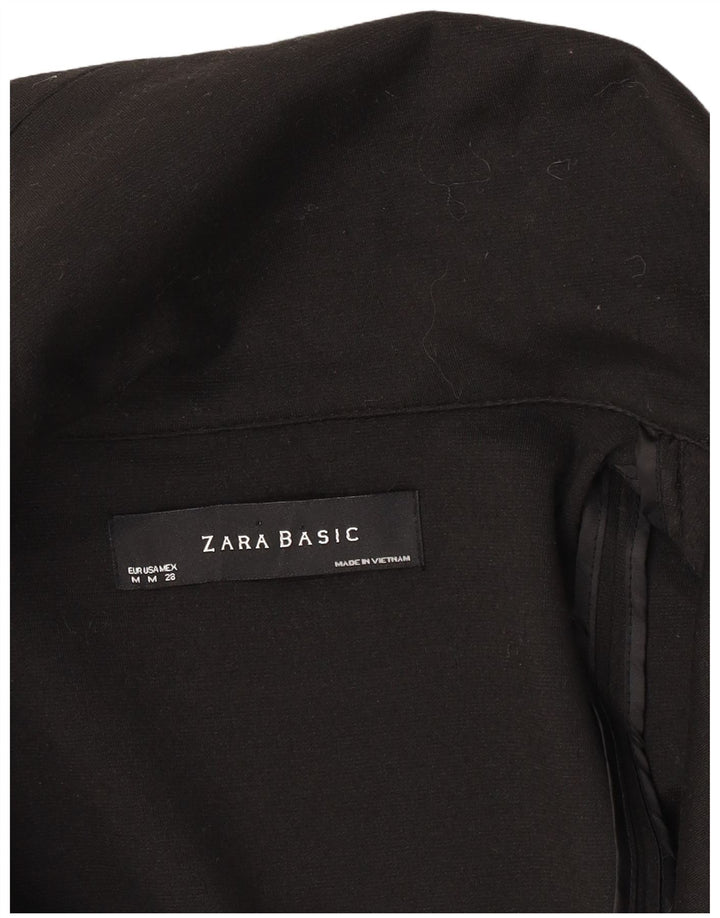 Jachetă pentru femei Zara cu 1 nasture, UK 12 Medium Negru