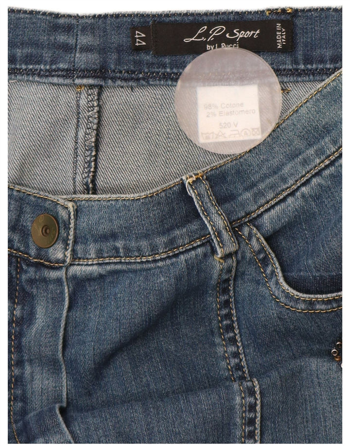 Fusta Denim L.Pucci Femei IT 44 Medium W28 Bumbac Albastru