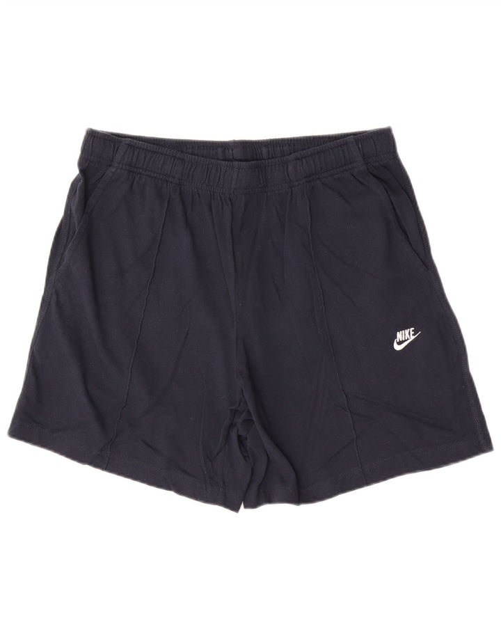 Pantaloni scurți sport Nike pentru bărbați XL, bumbac bleumarin