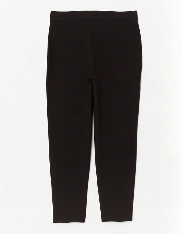 Pantaloni casual conici pentru femei Marks & Spencer UK 12 Medium W30 L28 Negru