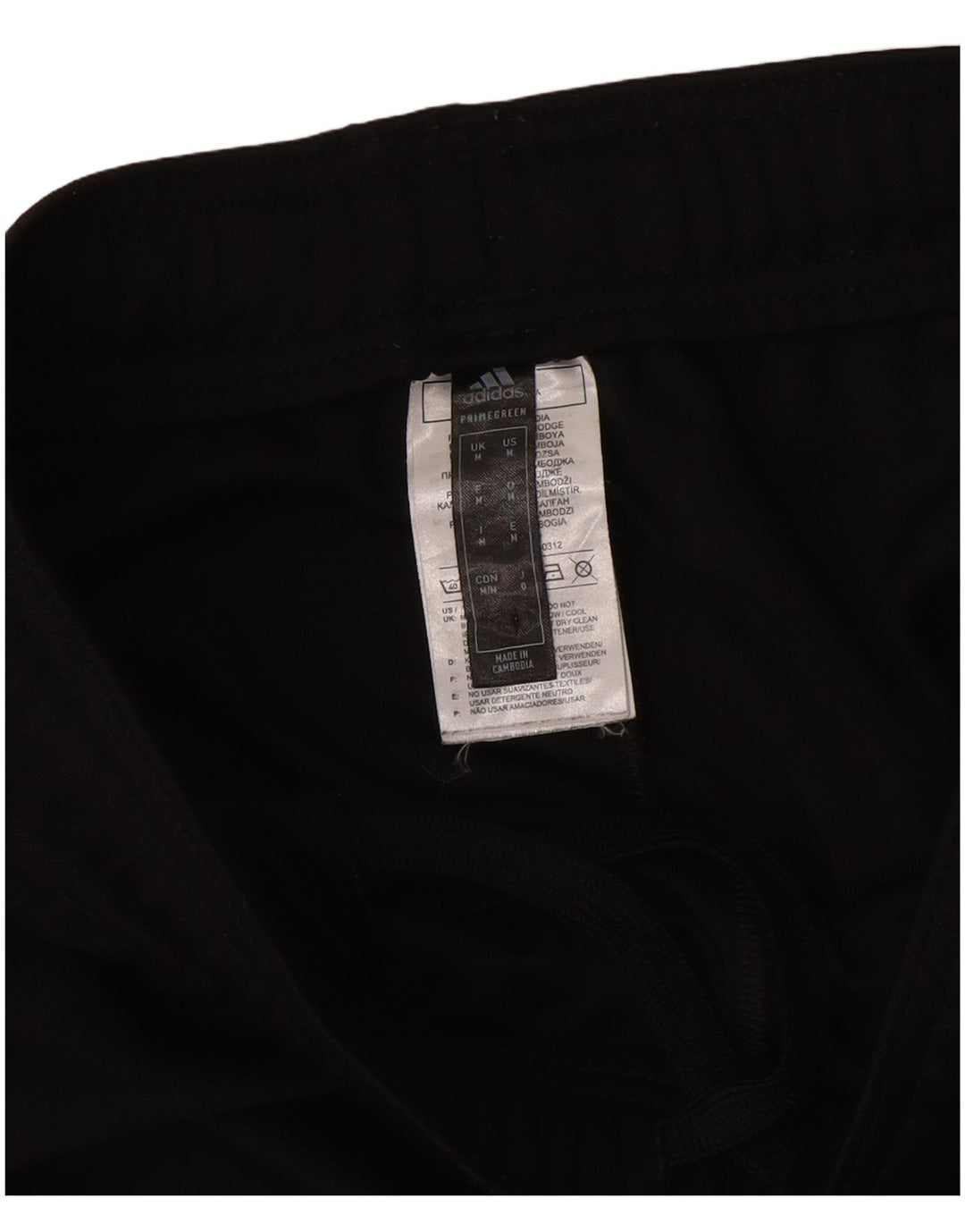Pantaloni de trening ADIDAS Aeroready pentru bărbați, poliester mediu negru