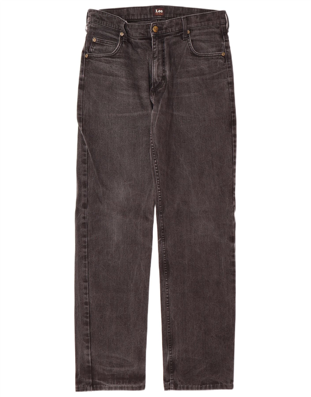 Blugi LEE Brooklyn Straight pentru bărbați W34 L33 bumbac gri