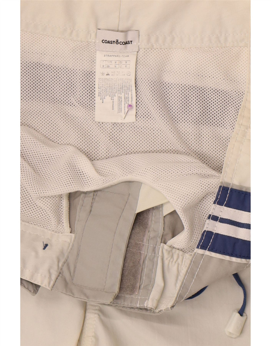 Pantaloni scurți de înot grafic pentru bărbați Coast, gri mediu, poliamidă color bloc