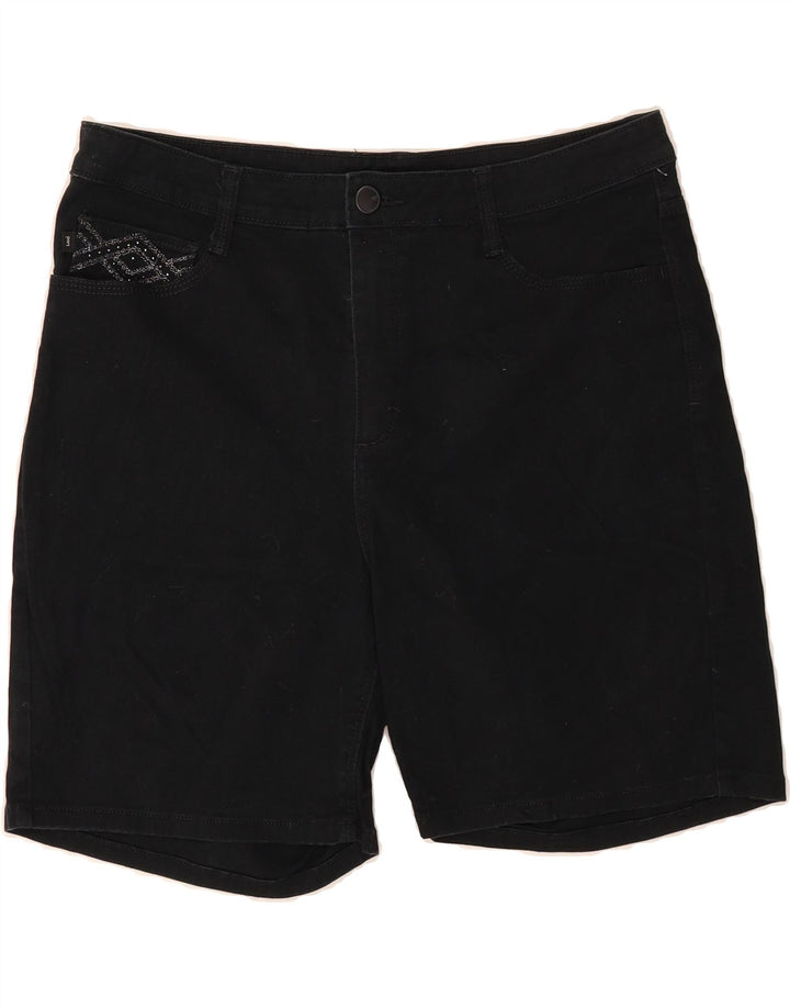 LEE Womens Denim Shorts US 14 XL W34  Black Cotton Vintage Lee and Second-Hand Lee from Messina Hembry 