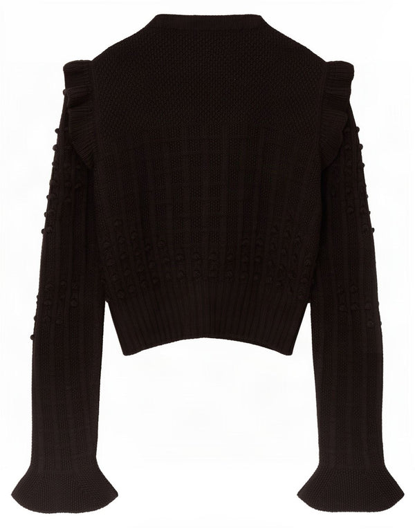 Pulover cardigan pentru femei Philosphy Di Lorenzo Serafini UK 10 Small Black