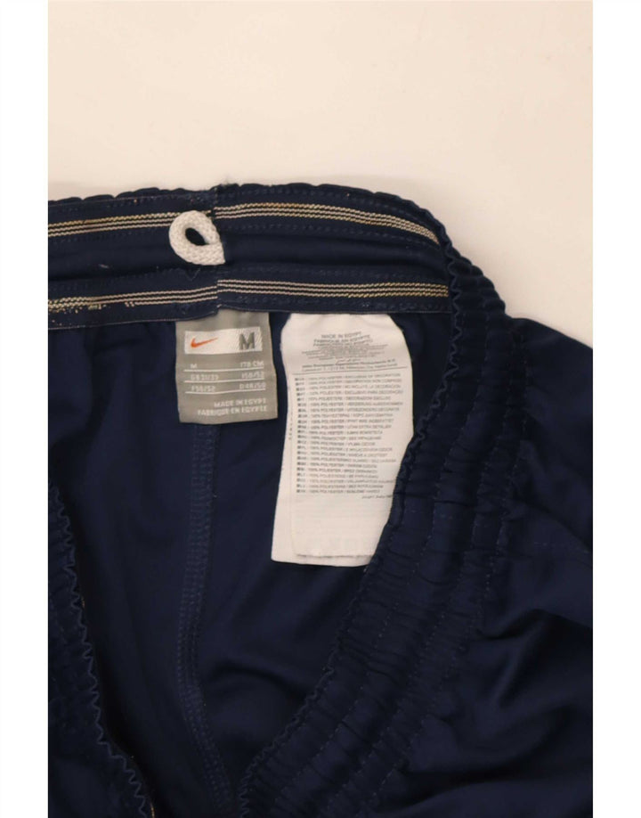 Pantaloni scurți sport Nike pentru bărbați, poliester, albastru, mediu