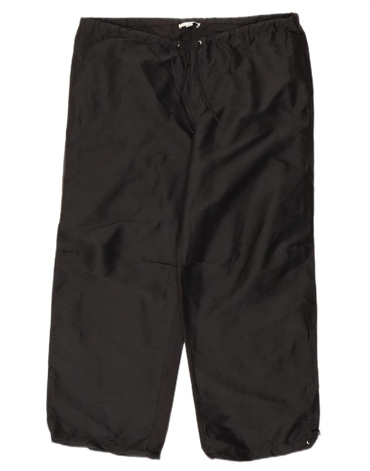 Topshop Pantaloni de trening pentru femei UK 10 Poliester negru mic