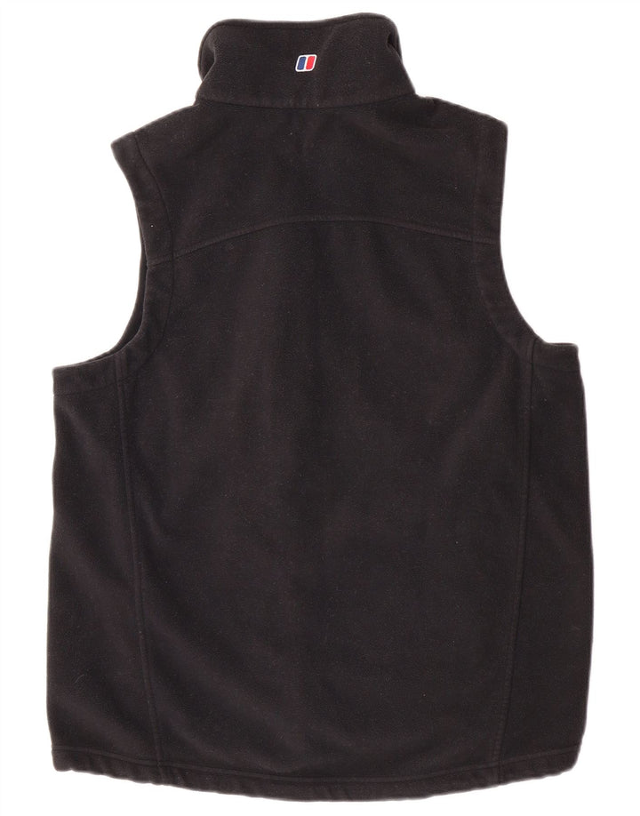 Gilet din lână pentru bărbați Berghaus UK 40, mare, negru, poliester
