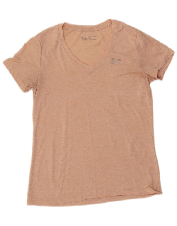 Tricou Under Armour pentru femei Loose Fit Top UK 10 Small Orange Flecked