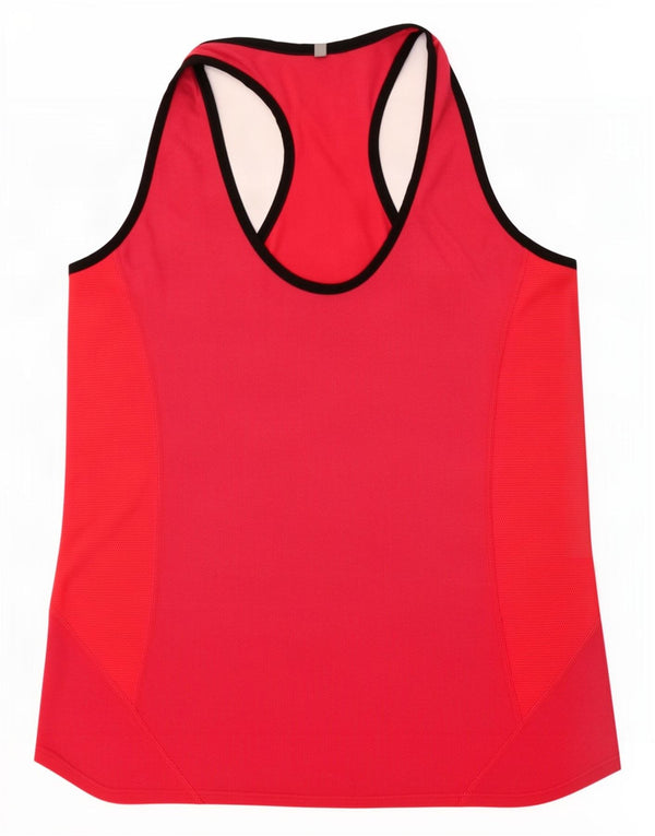 Top cu vestă Dri Fit Nike pentru femei UK 14, mare, roz colorblock