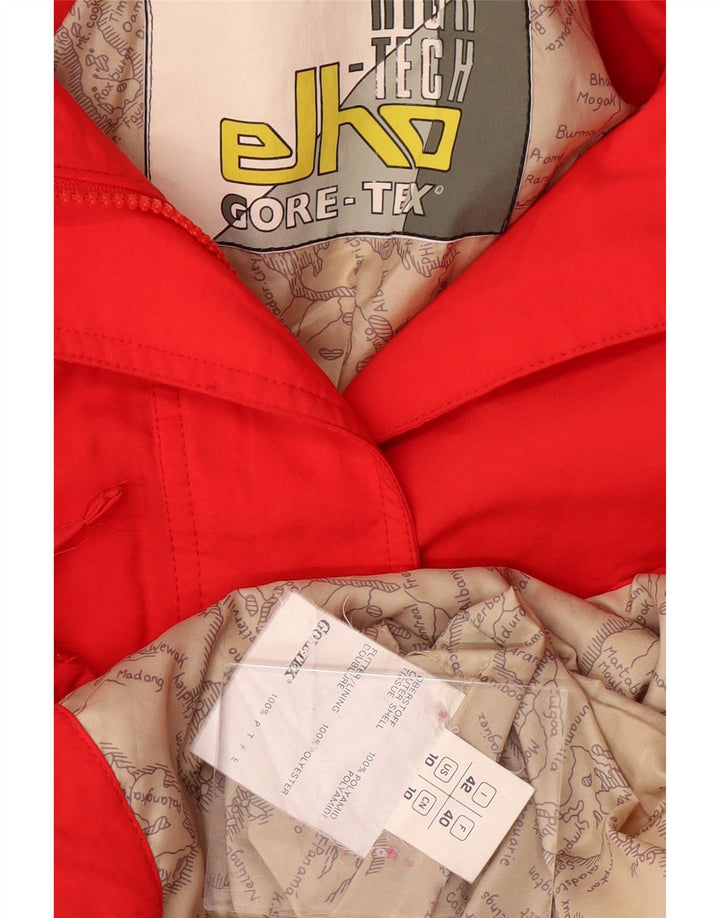 Jachetă de schi pentru femei ELHO Gore-Tex cu ajustare largi IT 42 Poliamidă roșie medie