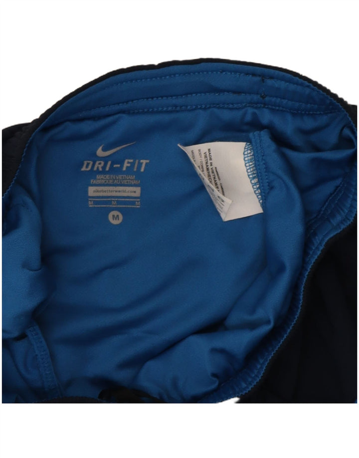 Pantaloni scurți sport Nike Dri Fit pentru bărbați, medii, albastru, poliester color bloc