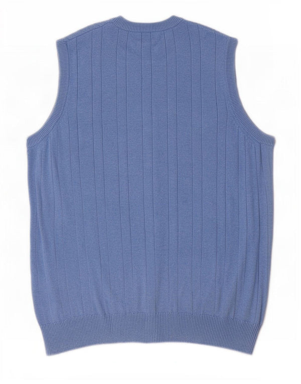 Marks & Spencer Vest pentru bărbați Tank Top Bumbac albastru mic