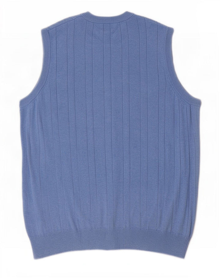 Marks & Spencer Vest pentru bărbați Tank Top Bumbac albastru mic