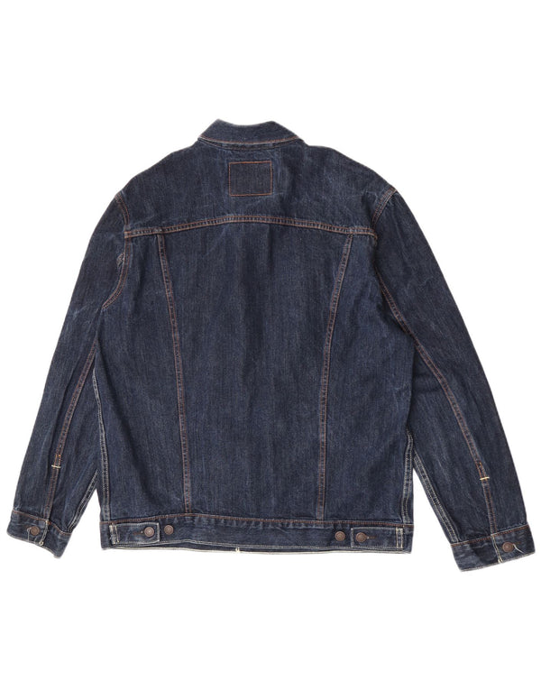 Jachetă de blugi pentru bărbați Levi's UK 42 XL bumbac bleumarin