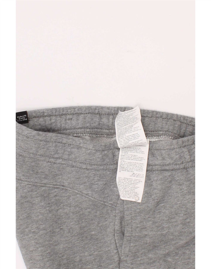 Pantaloni scurti sport Puma băieți 7-8 ani bumbac gri